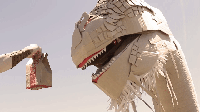 Arby's God of War Preview GIF