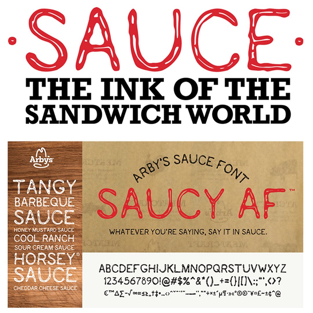 Sauce Fonts - Project Highlight - 1080x1080 pixels