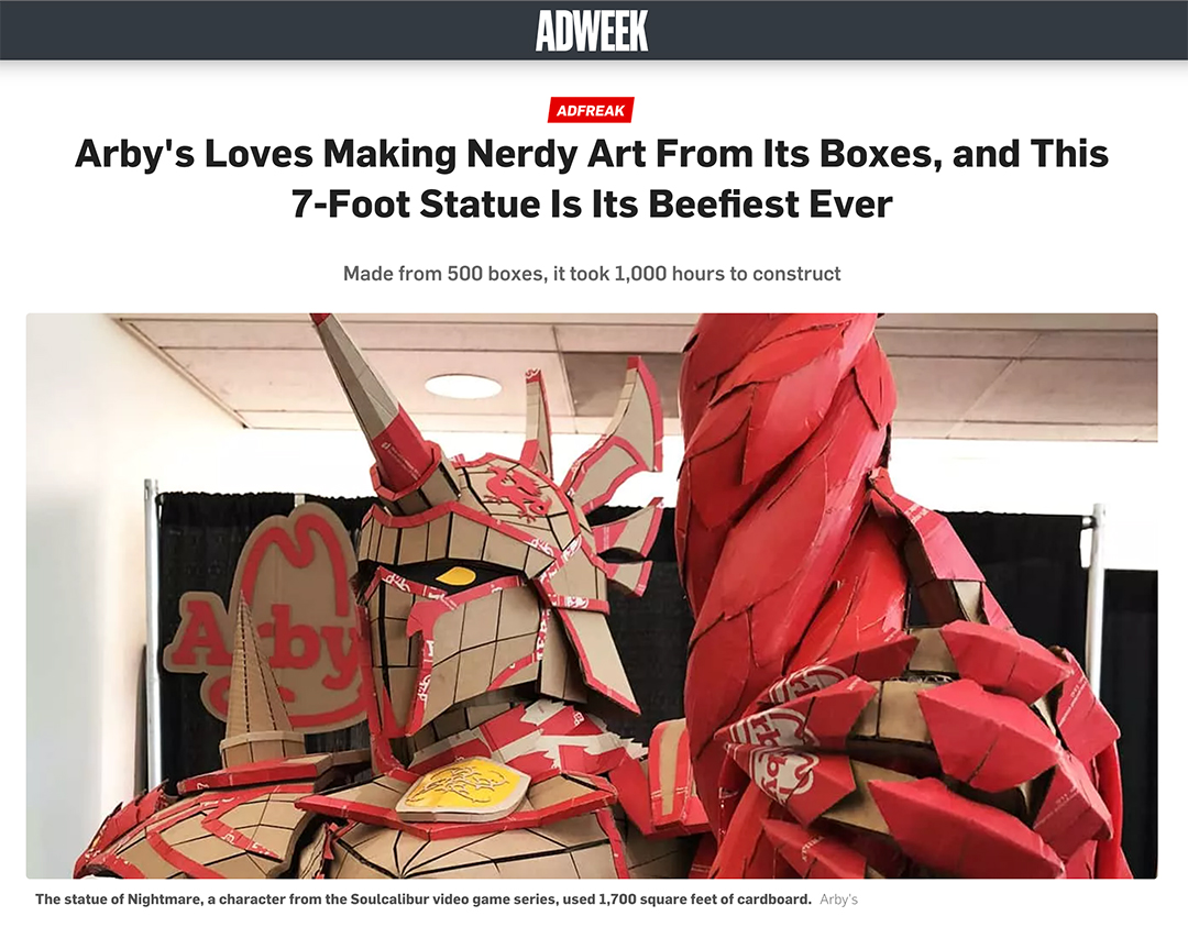 Adweek Nightmare article screenshot